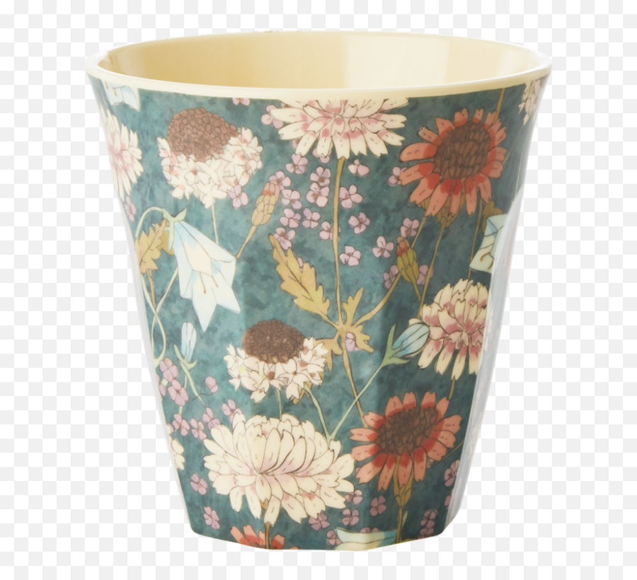 Fall Flower Print Melamine Cup Rice Dk - Rice Melamina Png,Fall Flowers Png