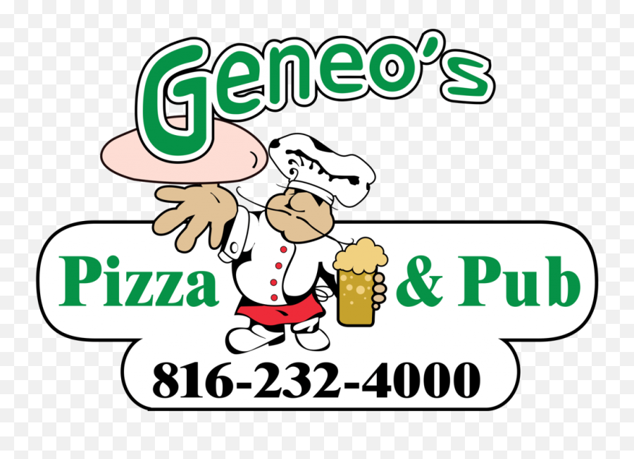 Home - Geneou0027s Pizza Cartoon Png,Cartoon Pizza Logo