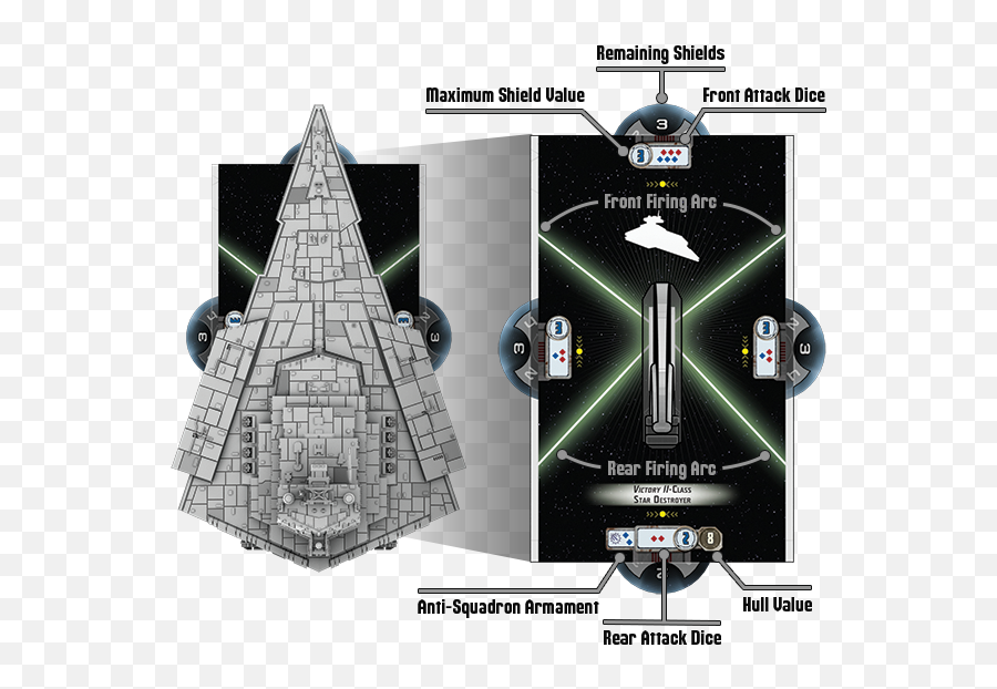 Details About Star Wars Armada Board Game Brand New - Star Wars Armada Base Firing Arcs Png,Star Wars Ships Png