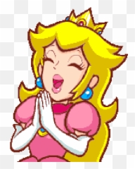 Top Peach Stickers For Android Ios - Super Princess Ds png