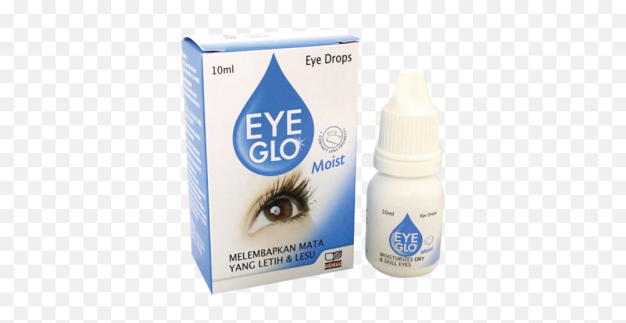 Eye Glo Moist Drops 10ml - Eye Glo Moist 10ml Png,Red Eye Glow Png