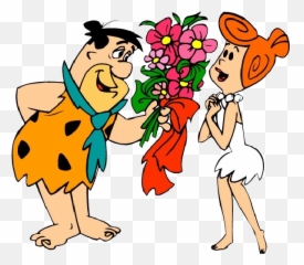 Flintstones Characters Cartoon Images - Fred And Wilma Flintstone Png,Flintstones Png