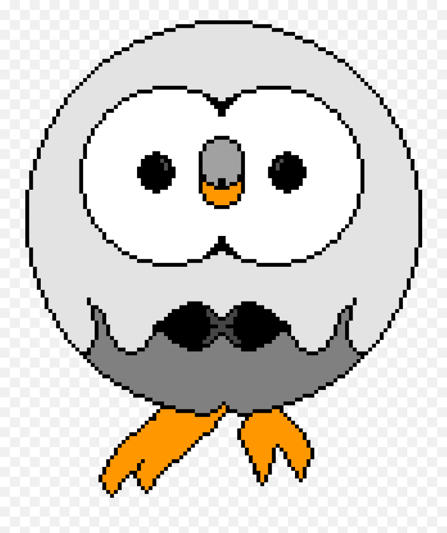 Snowman Rowlet - Cartoon Clipart Full Size Clipart Dot Png,Rowlet Png