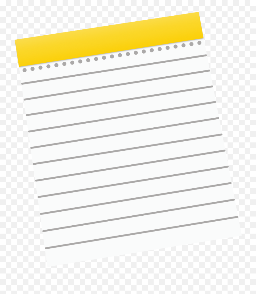 9 Ios 7 Notes Icon Images - Ios 7 Notes App Icon Iphone Horizontal Png,Notes Icon Png