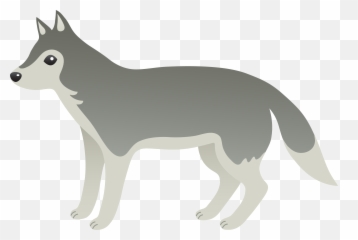 Free Wolf Cartoon Png Download