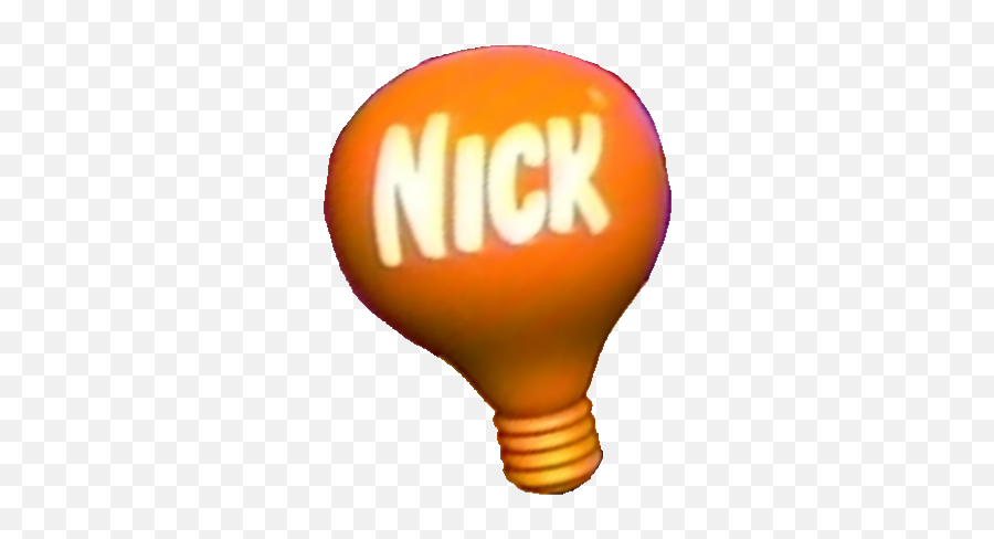 Download Hd Nickelodeon Lightbulb - Nickelodeon Logo Light Light Bulb Nickelodeon Productions Logo Png,Nickelodeon Logo Transparent