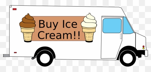 Download This Free Icons Png Design Of Buy Ice Cream Truck - Moving Clipart