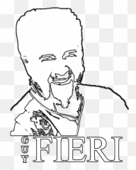 Guy Fieri Greeting Card For Sale - Happy png