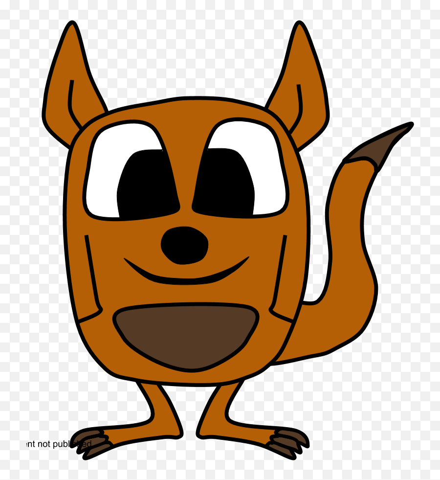 Download Kangaroo Big Eyes Cartoon Animal - Cartoon Png Happy,Big Eyes Png