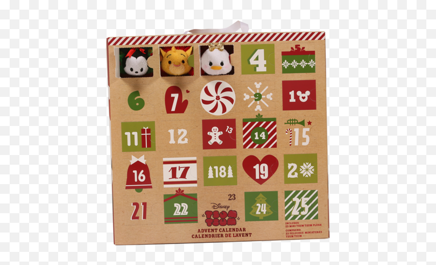 Tsum Advent Calendar Plush Set Release Date My - Tsum Tsum Toy Advent Calendar Png,Tsum Tsum Png