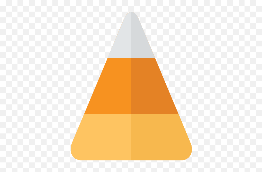 Candy Corn Png Icon 5 - Png Repo Free Png Icons Triangle,Candy Corn Png