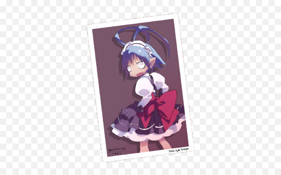 Embarrassing Photo Of Laharl Team - Laharl Maid Outfit Png,Embarrassing Icon