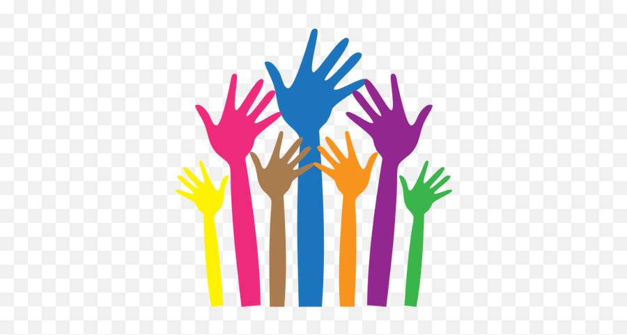 Volunteer Icon - Transparent Raised Hand Clipart Png,Visually Impaired Icon
