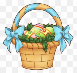 Easter Basket Icon Transparent - Cute Cipart png