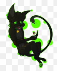 Cute Tumblr Small Devil Cat Anime Png - Furry Noir