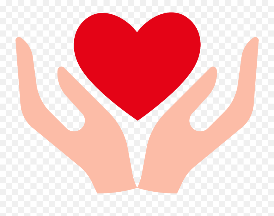 helping hands heart clipart