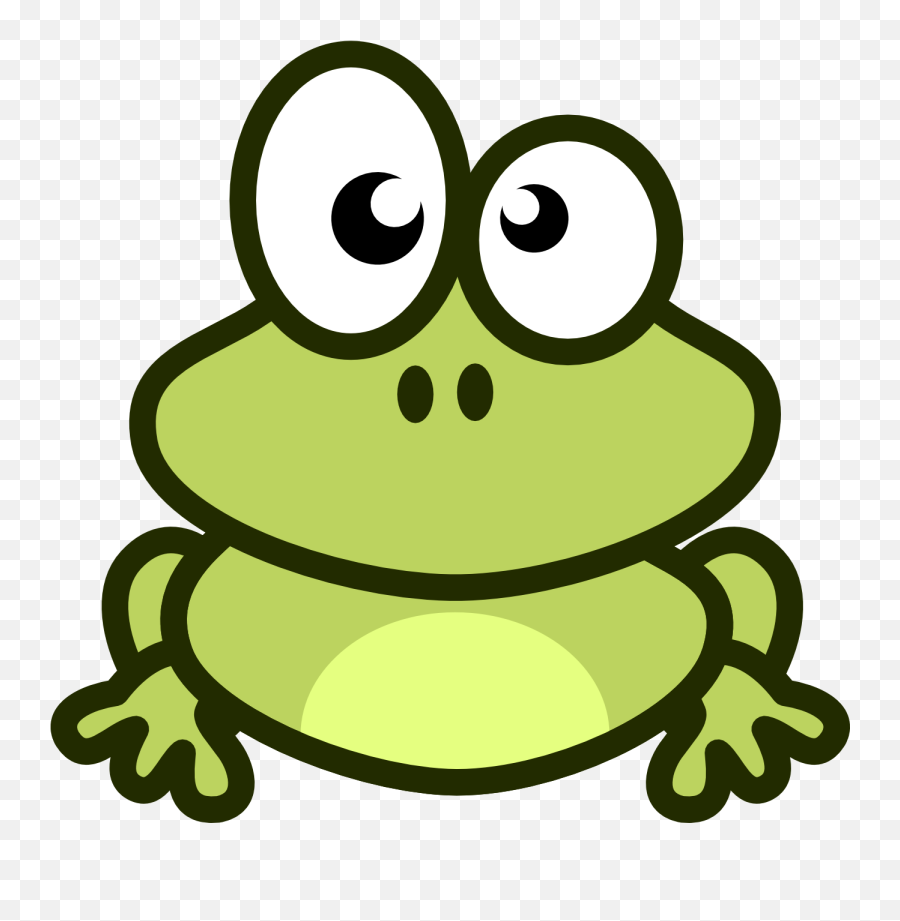 Transparent Frog Clipart - Frog Vector Png,Transparent Frog