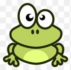Transparent Frog Clipart - Vector png