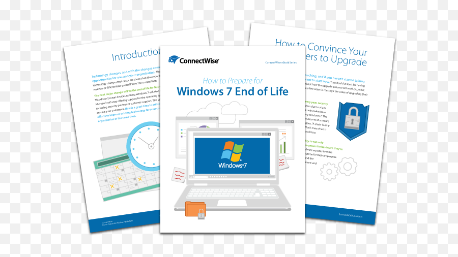 How To Prepare For Windows 7 End Of Life - Computer Monitor Png,Windows 7 Logo Png