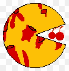 Pac - Man Pixel Art Circle Clipart Full Size Clipart Circle Png,Pac Man Transparent Background