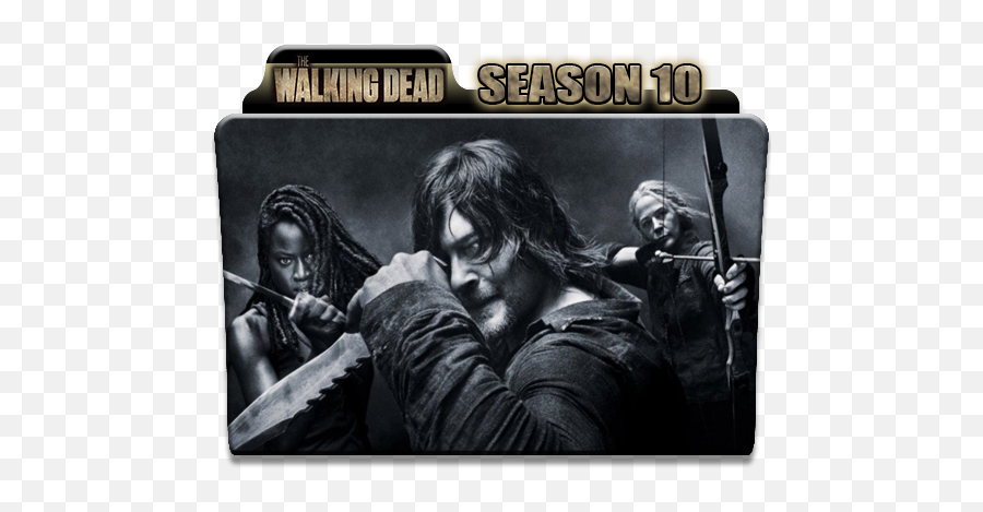 The Walking Dead Season 10 Folder Icon By Alicegirl77 - Walking Dead Season 10 Folder Icon Png,The Walking Dead Folder Icon
