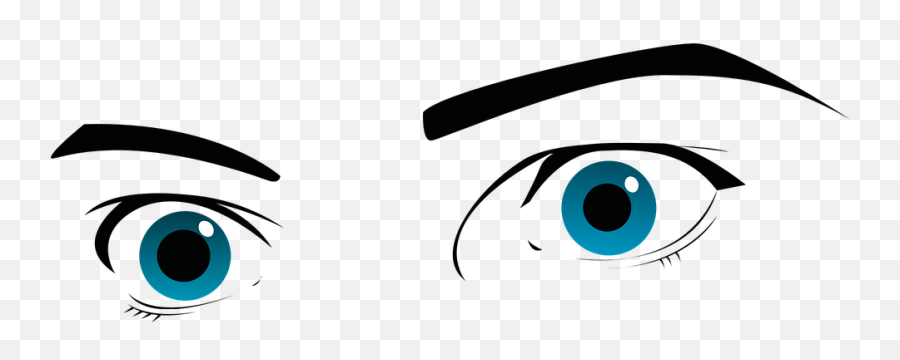 Download Hd Eyes Blue Eyebrows - Ojos Para Dibujar Hombre Png,Ojos Png