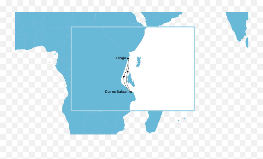 Tanga Feeder Africa Maersk - Mapas Del Mundo Curiosos Png,Africa Map Icon