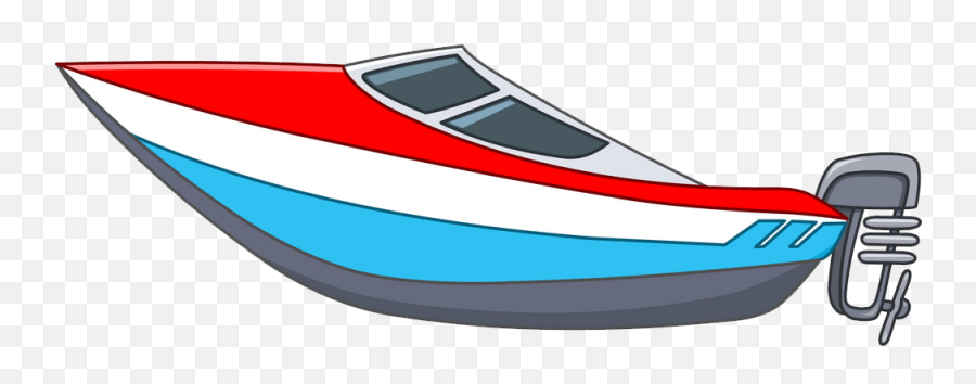 Ship And Boat Clipart - Clipartworld Cartoon Motor Boat Png,Speed Boat Icon