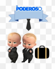 Free Png Boss Baby - Konfest Boss Baby With Pacifier,Boss Baby Transparent