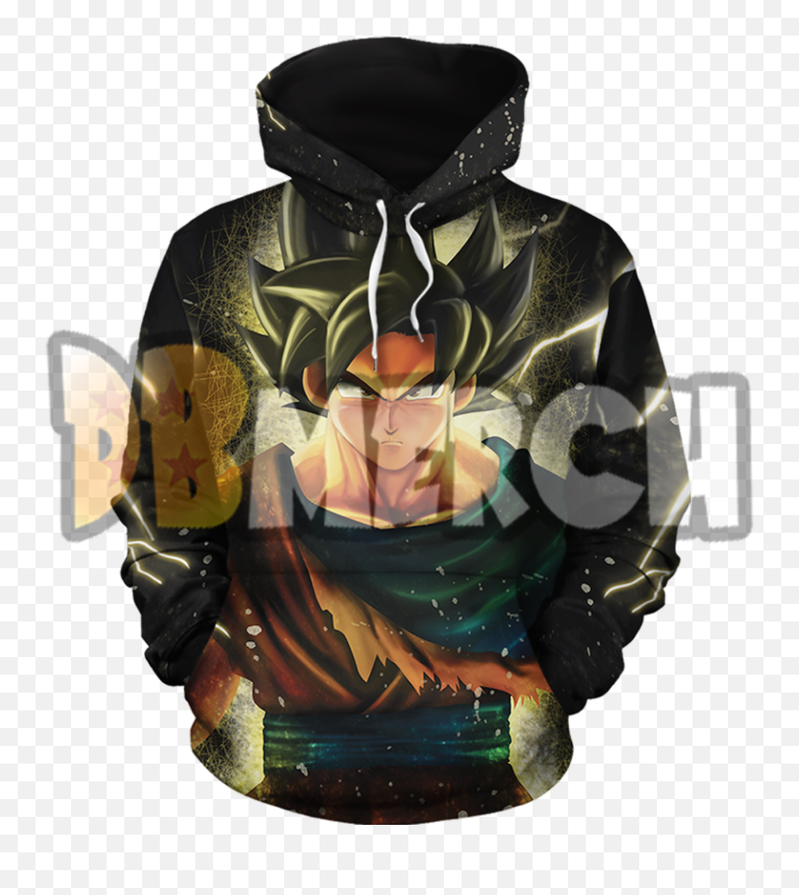 Dbmerch Classic Goku Hoodie - Business Hoodie Png,Dbz Transparent