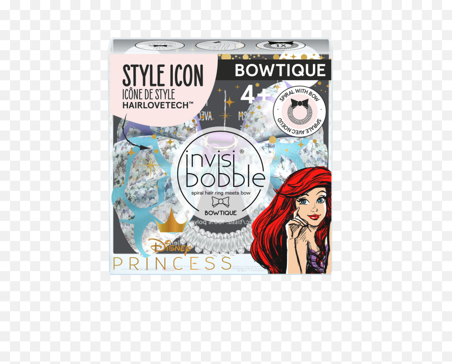 Bowtique Disney Princess Ariel - Invisibobble Disney Princess Png,Disney+ Icon