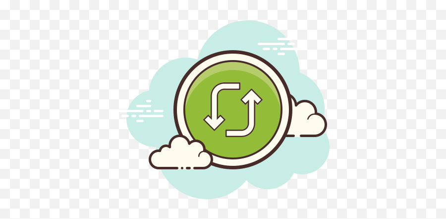 Refresh Icon In Cloud Style - Shazam App Icon Aesthetic Cloud Png,Reload Icon Png