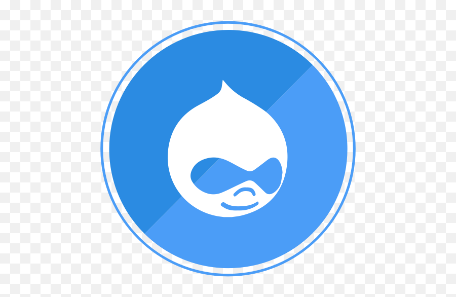 Template Drupal Cms Internet Icon Png Circle