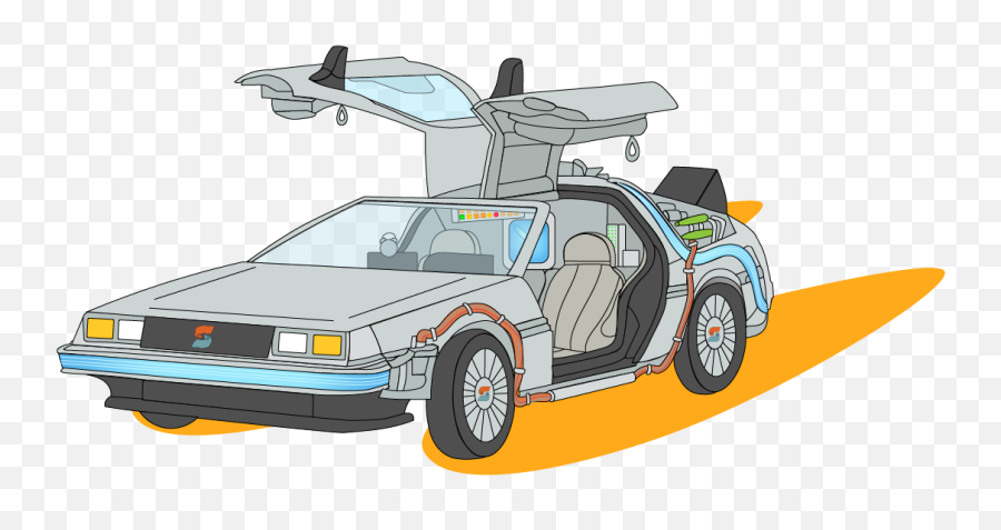 Historical Promotion U2014 Commerce Sync - Automotive Decal Png,Delorean Icon