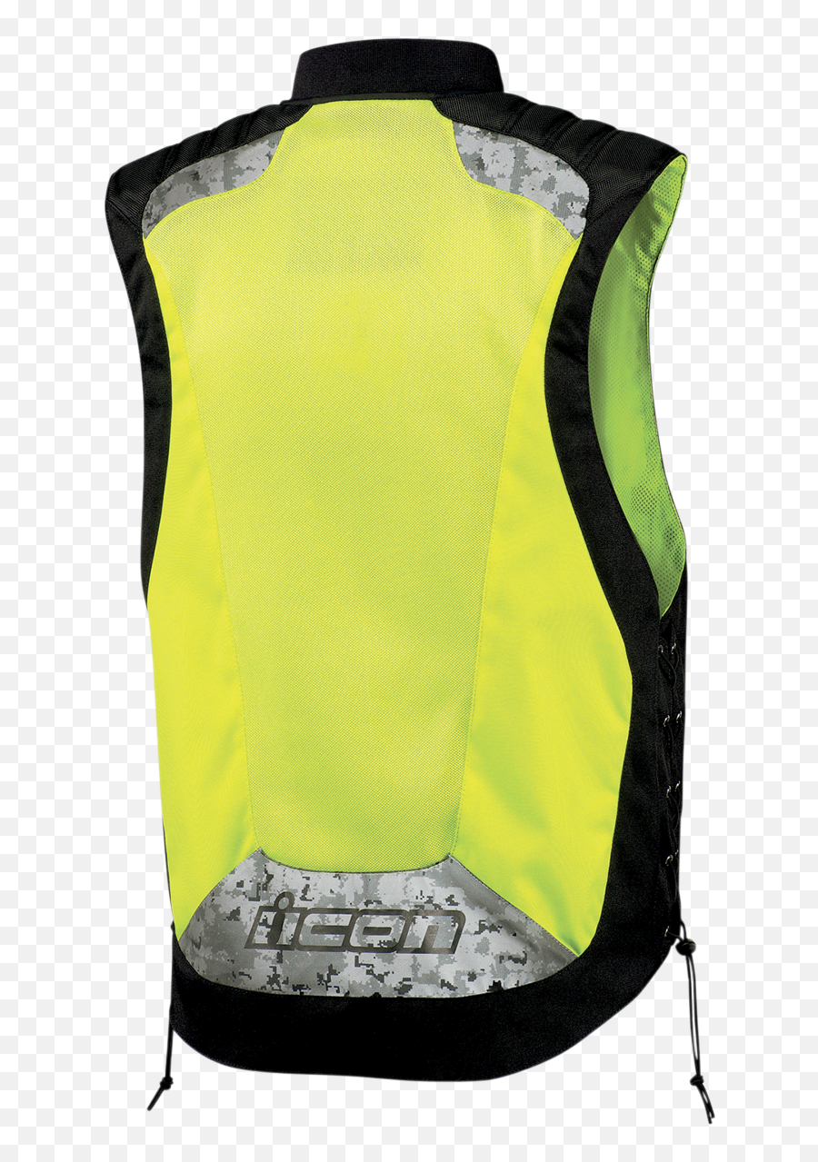 Icon Mil - Spec Interceptor Motorcycle Vest Yellow Waistcoat Png,Icon Motorcycle Vest