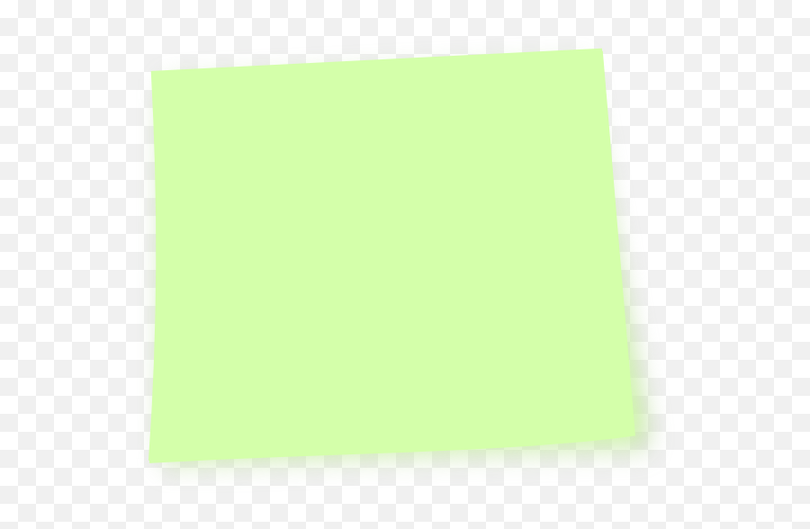 Green Post It Notes Png