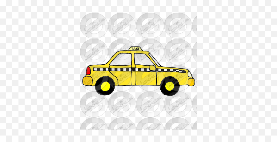 Taxi Picture For Classroom Therapy Use - Great Taxi Clipart Png,Cab Icon