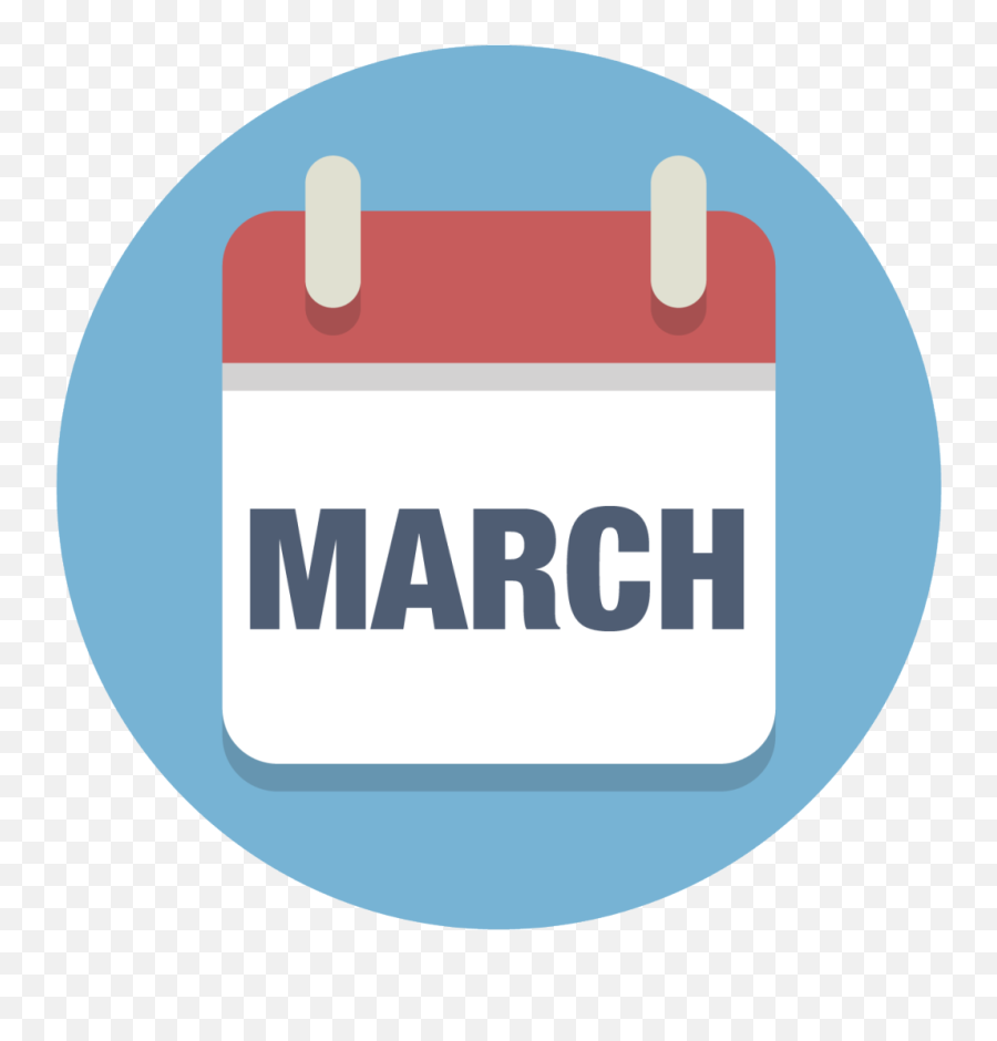 Download March - March Month Icon Png Png Image With No,1024x1024 Icon