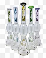 Bongs Png - 18 Ufo Chamber Beaker Bong Glass Bottle Plastic,Beaker Png
