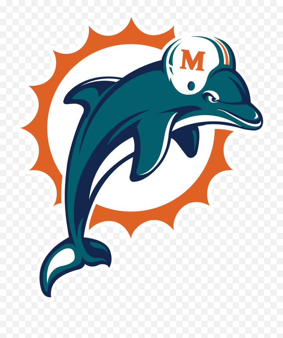 Clipart Miami Dolphin Logo - Miami Dolphins Logo Png,Dolphin Clipart Png