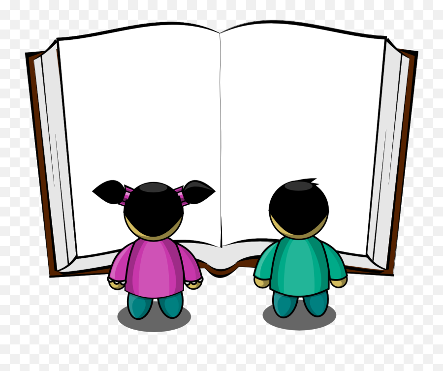 Book Clip Art - Right To Education Clipart 1214x964 Png Clip Art Kids Reading,Student Clipart Png