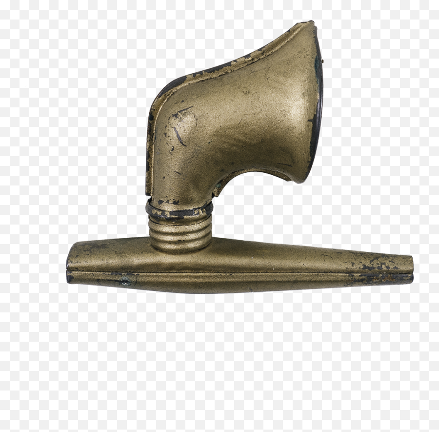 Metal Kazoo With Wahoo Horn Png