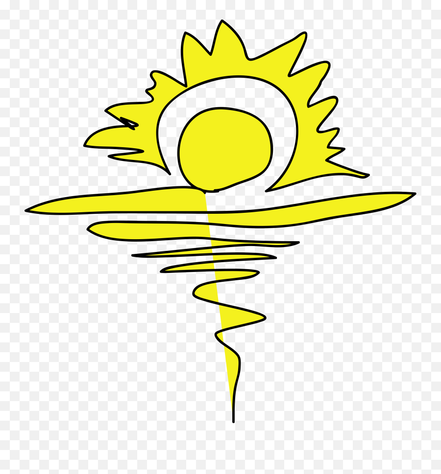 Sun Logo Clip Art - Vector Clip Art Online Sunrise Clip Art Png,Sun Logo  Png - free transparent png images 