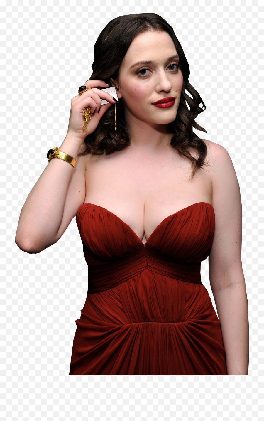 Wallpaper Kat Dennings Transparent Background Strapless - Kat Dennings 2 Broke Girls Png,Dress Transparent Background