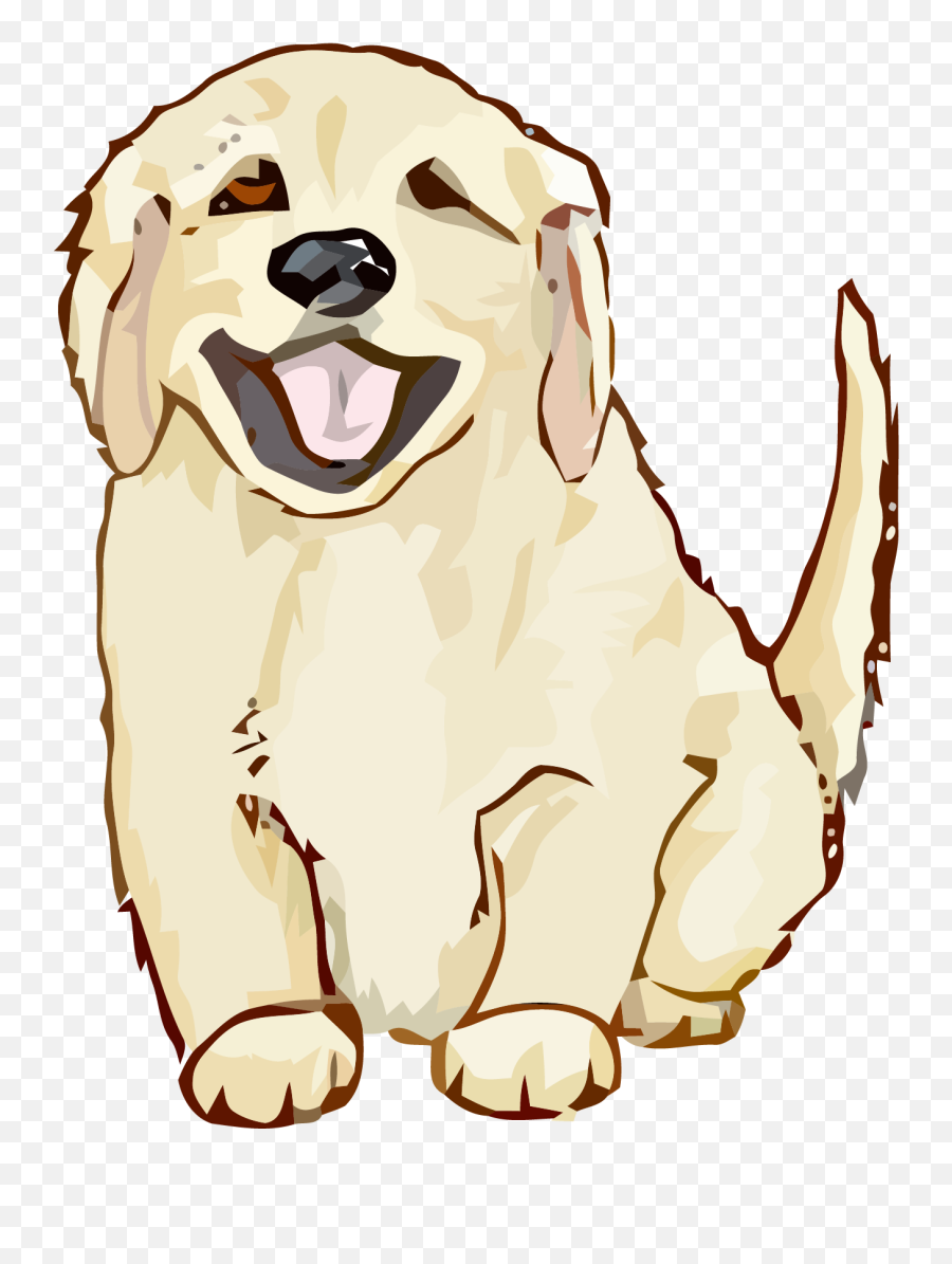 Golden Retriever Puppy - Labrador Retriever Png,Golden Retriever Transparent Background