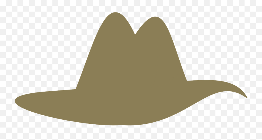 Hat Cowboy Silhouette - Silueta De Sombrero Vaquero Png,Cowboy Silhouette Png