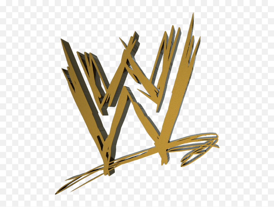 Wwe Logo 3d Gold - Gold Wwe Logo Png,Wwe Logo Pic