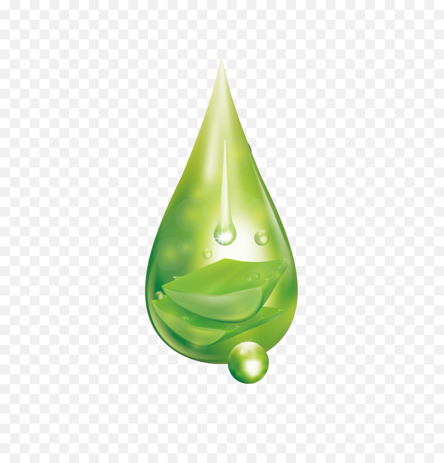 Aloevera Drop Png Image - Water Drop Green Png,Aloe Png