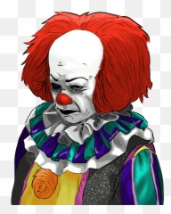 Pennywise The Clown - Clown Png,Clown Hair Png