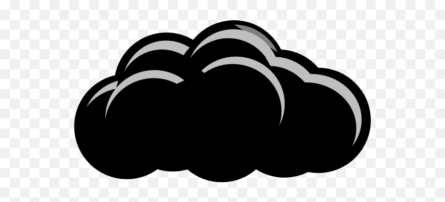 Dark Cloud Clipart Images - Transparent Black Cloud Clipart Png,Dark Cloud Png